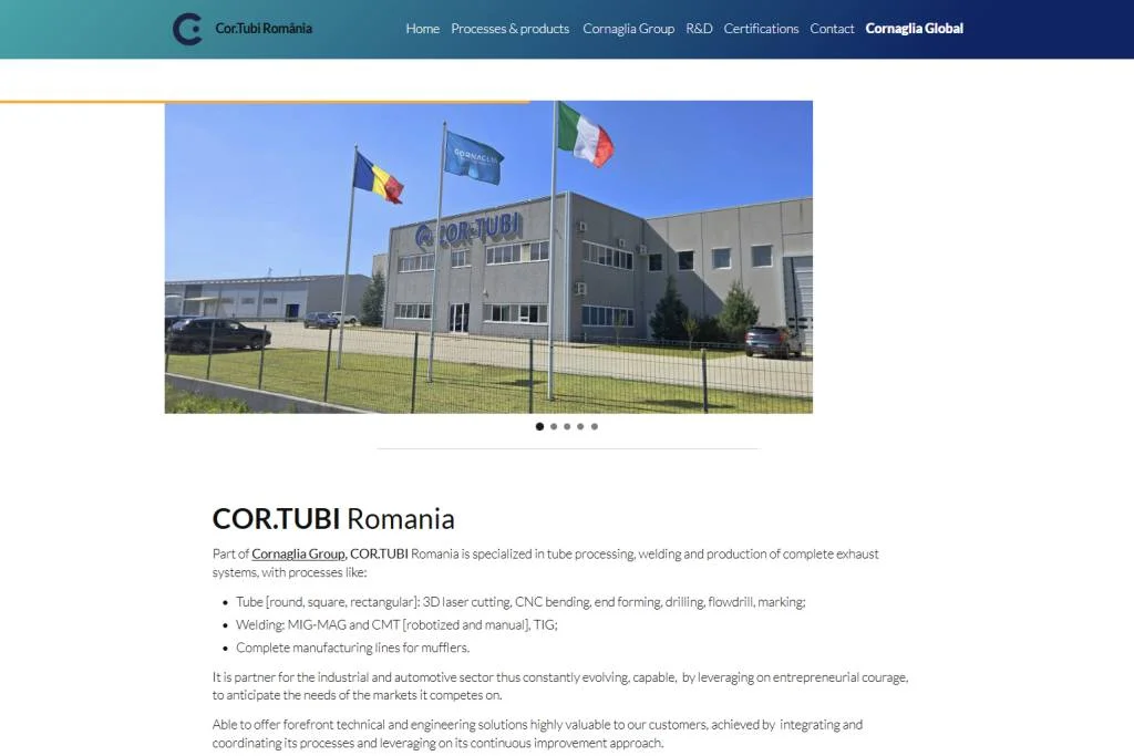 COR.TUBI Romania