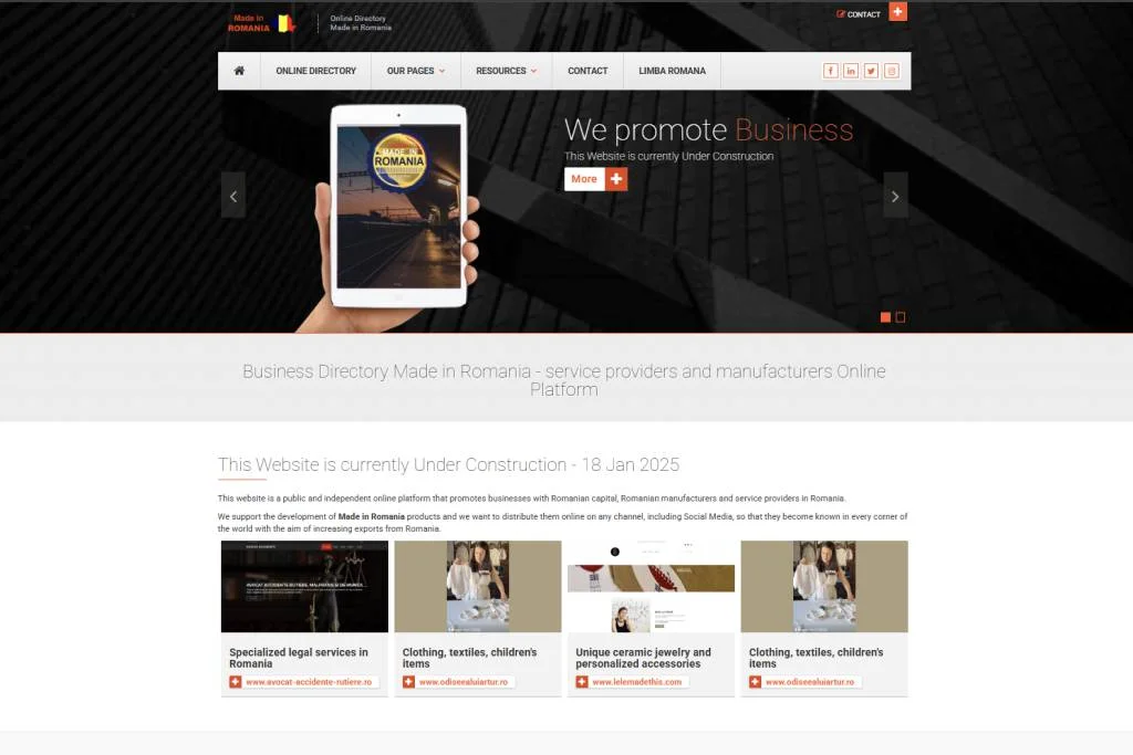 Made in Romania Directory